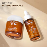 Kit 2pçs Retinol – Creme e Sérum Anti-Idade, Firmador e Lifting Facial